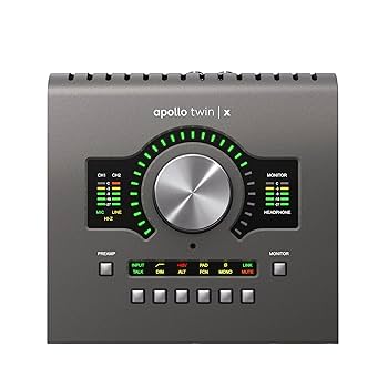 DTM・DAW Universal Audio Apollo Twin X Duo HE Amazon.com: Universal Audio Apollo Twin X Duo USB Heritage