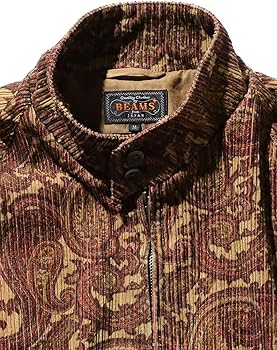 Amazon | [ビームスプラス] ブルゾン コーデュロイ プリント