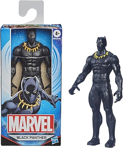 Miniatura 4 de MARVEL Figura de 6 pulgadas: Pantera Negra de Hasbro