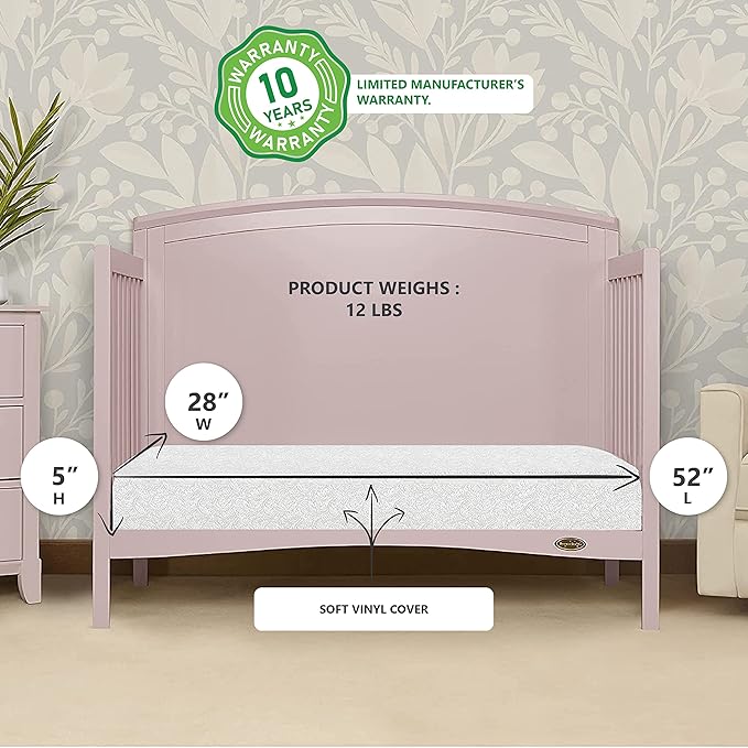 Cama Toddler Dream On Me con Colchón y Ropa de Cama miniatura 6