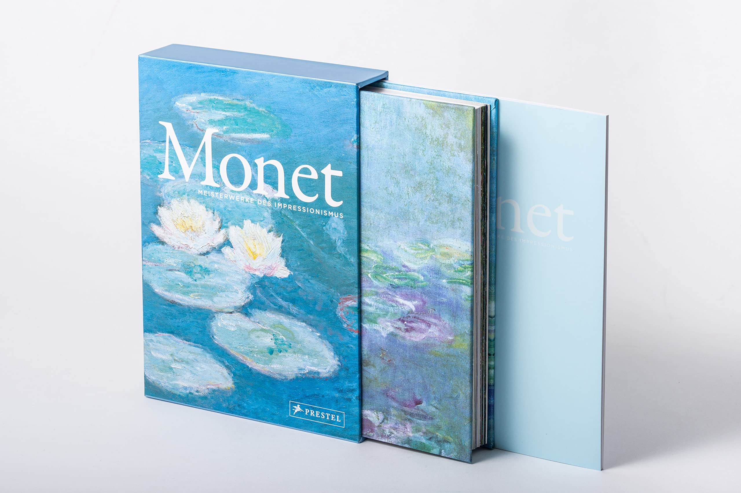 Monet: Meisterwerke des Impressionismus in einer hochwertigen Leporelloausgabe in Leinenbindung im Schmuckschuber (Kunst-Leporello, Band 4)