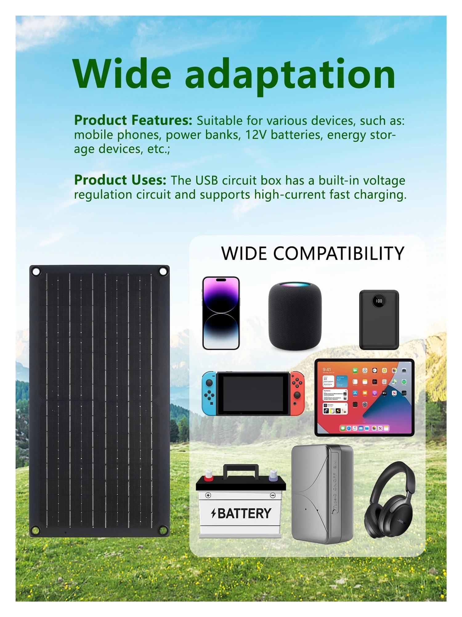 Kit Solare Flessibile 16W-160W