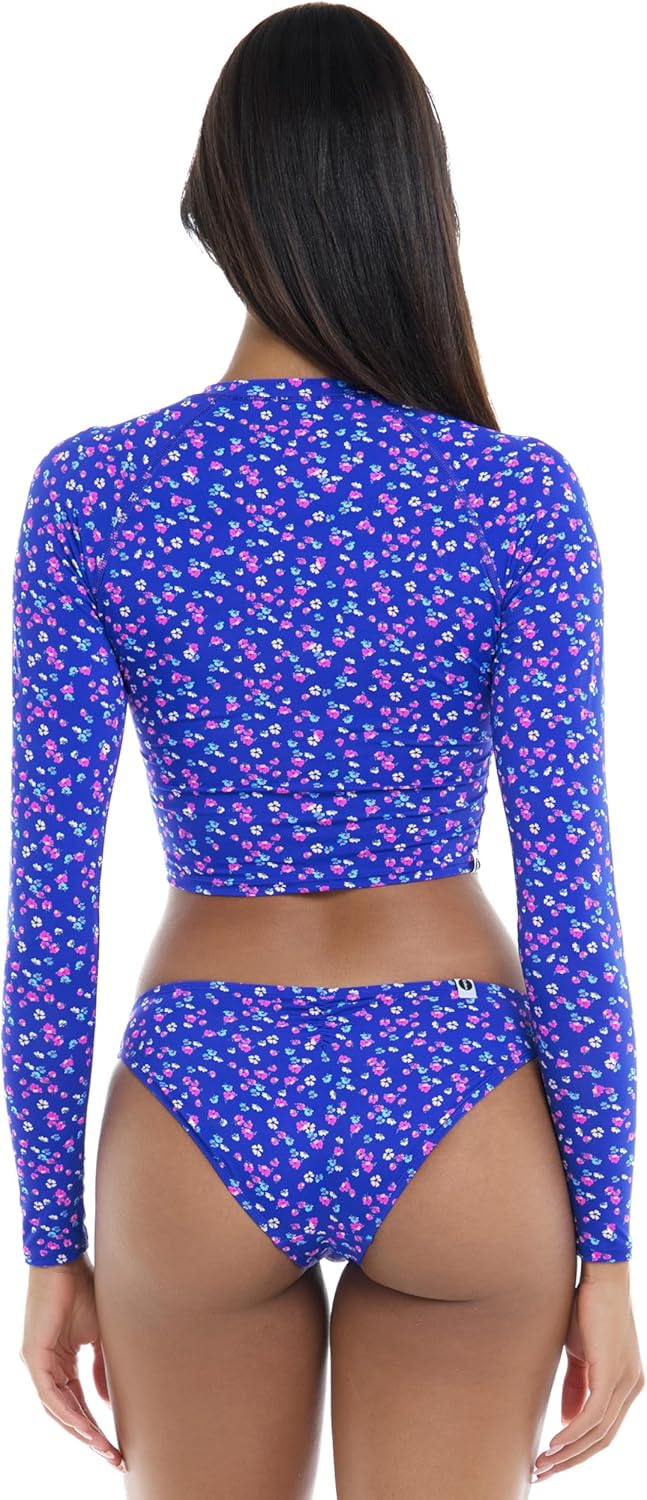 EIDON Women's Kiko Longsleeve Crop Rashguard