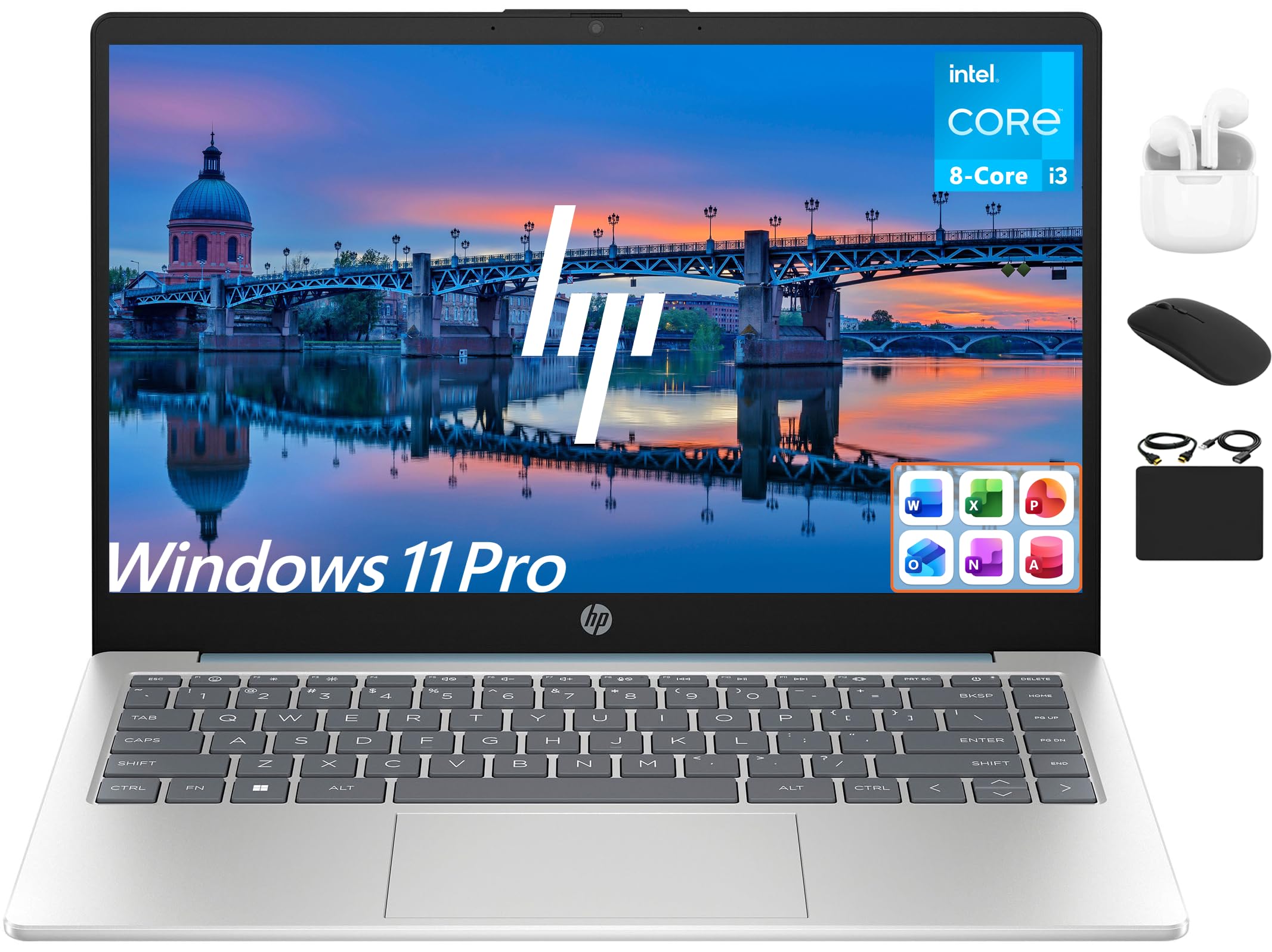Amazon.com: HP 14 Ultrabook Laptop Computer 2025 Premium Lifetime
