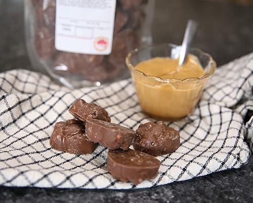 Miniatura 7 de Kauffman Orchards - Racimos de maní cubiertos de chocolate con leche, bolsa de 1.5 libras