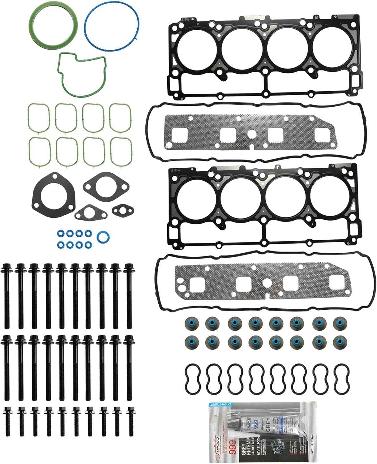 KAC MLS Head Gasket Set Replacement for 2003-2006 Ram 1500 2500,05-06 300,04-06 Durango 5.7L,05-06 Grand Cherokee Engine Cylinder Head Gasket HS26284PT,ES72200