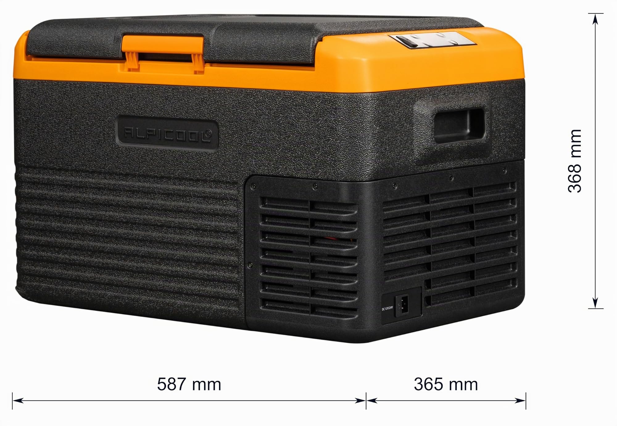 Alpicool CL30 Kompressor Kühlbox 30 L 12/24V & 230V - Tragbare Gefrierbox bis -20°C - Leise, Energieeffizient, für Auto, Camping & LKW