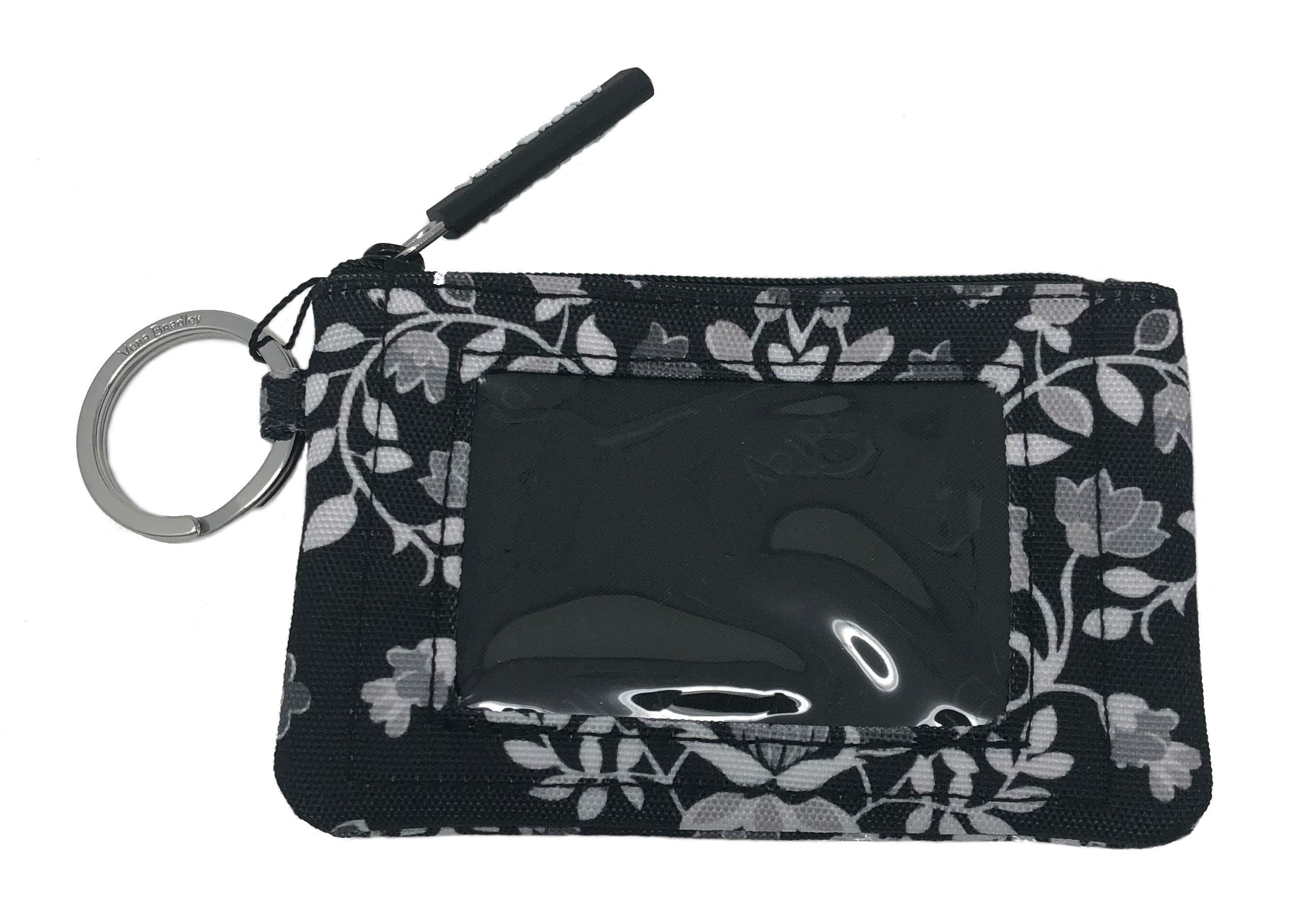 Vera Bradley Women's Lighten Up Zip ID Case (Chandelier Noir)