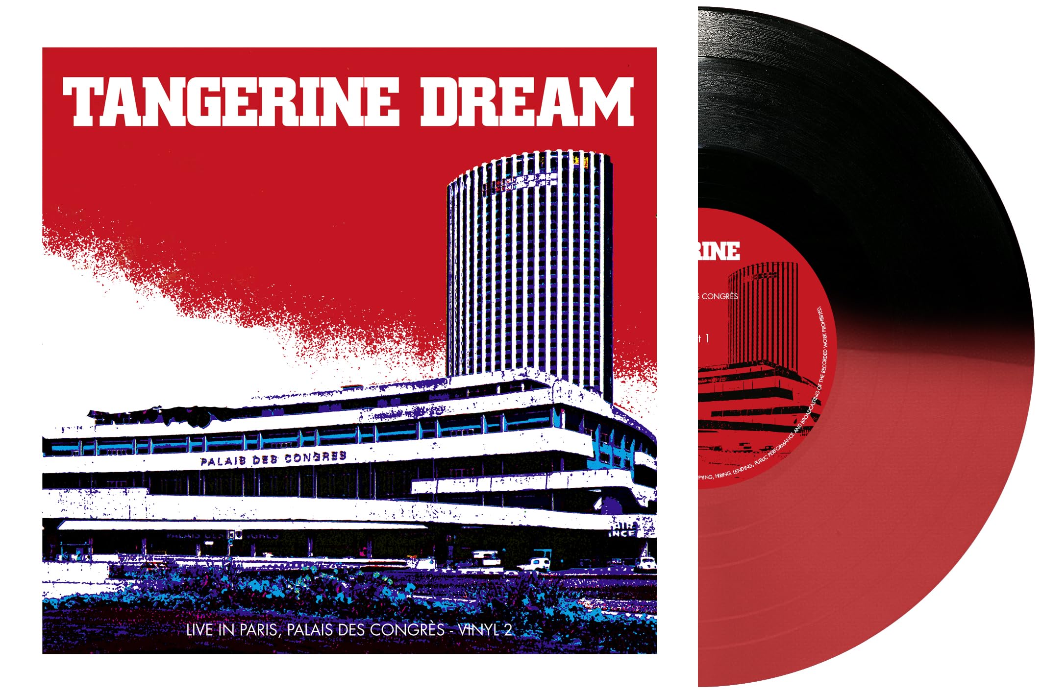 LIVE AU PALAIS DES CONGRÈS 1978 (LIMITED HALF/HALF ORANGE; RED & BLUE/BLACK) RSD 2023