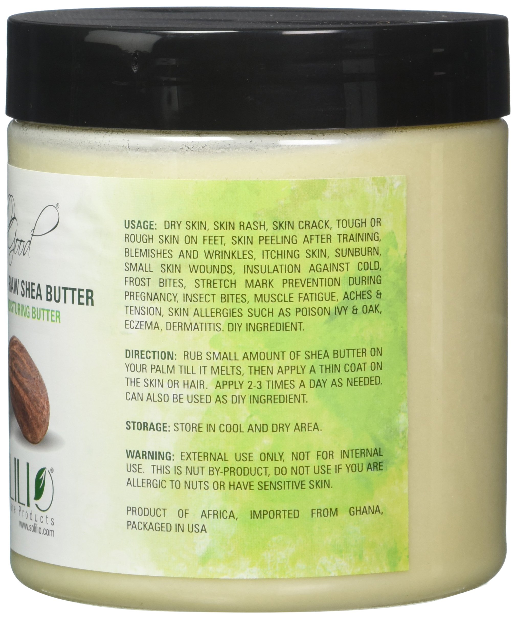 Shea Radiance Shea Butter Unscented 7.5 oz. Pure Unrefined