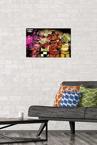 Miniatura 2 de Trends International Five Nights at Freddy's - Póster de pared de banda, 14.725 x 22.375 pulgadas, versión premium sin marco