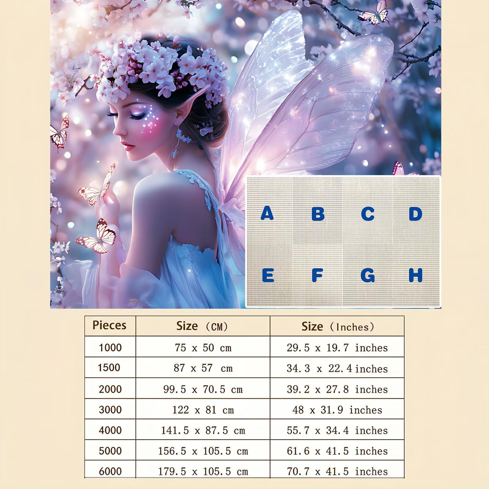 donna ala-2 Puzzle 1500 Pezzi per Adulti, Puzzle in Legno - Collezione Classica con Poster Incluso - Sfida di Concentrazione e Passatempo Antistress, Gioco Educativo per Famiglia, 87 x 57 cm f0-814