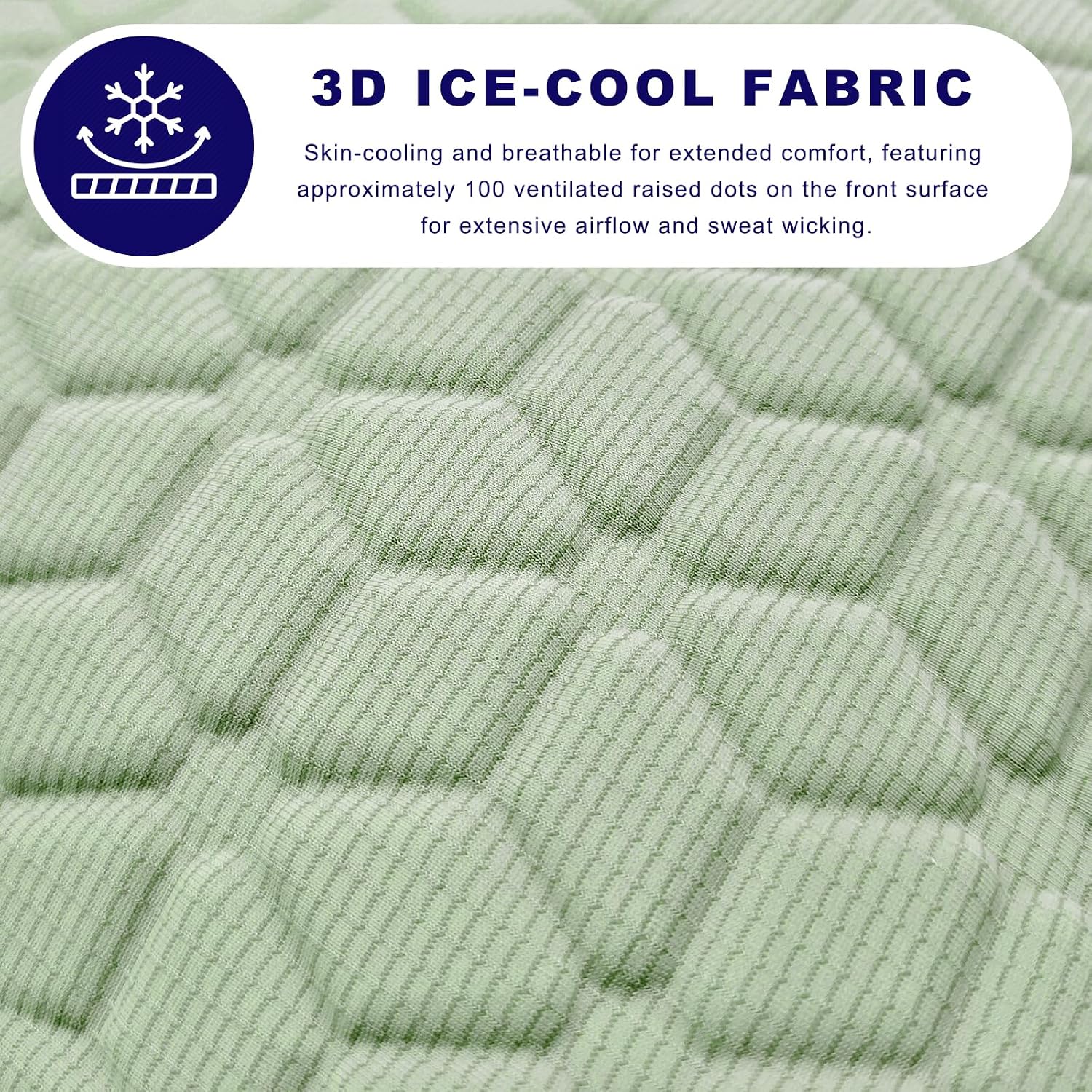 Gel Car Seat Cushion, Non-Slip Front Seat Bottom Cushion Pad, Green image 4