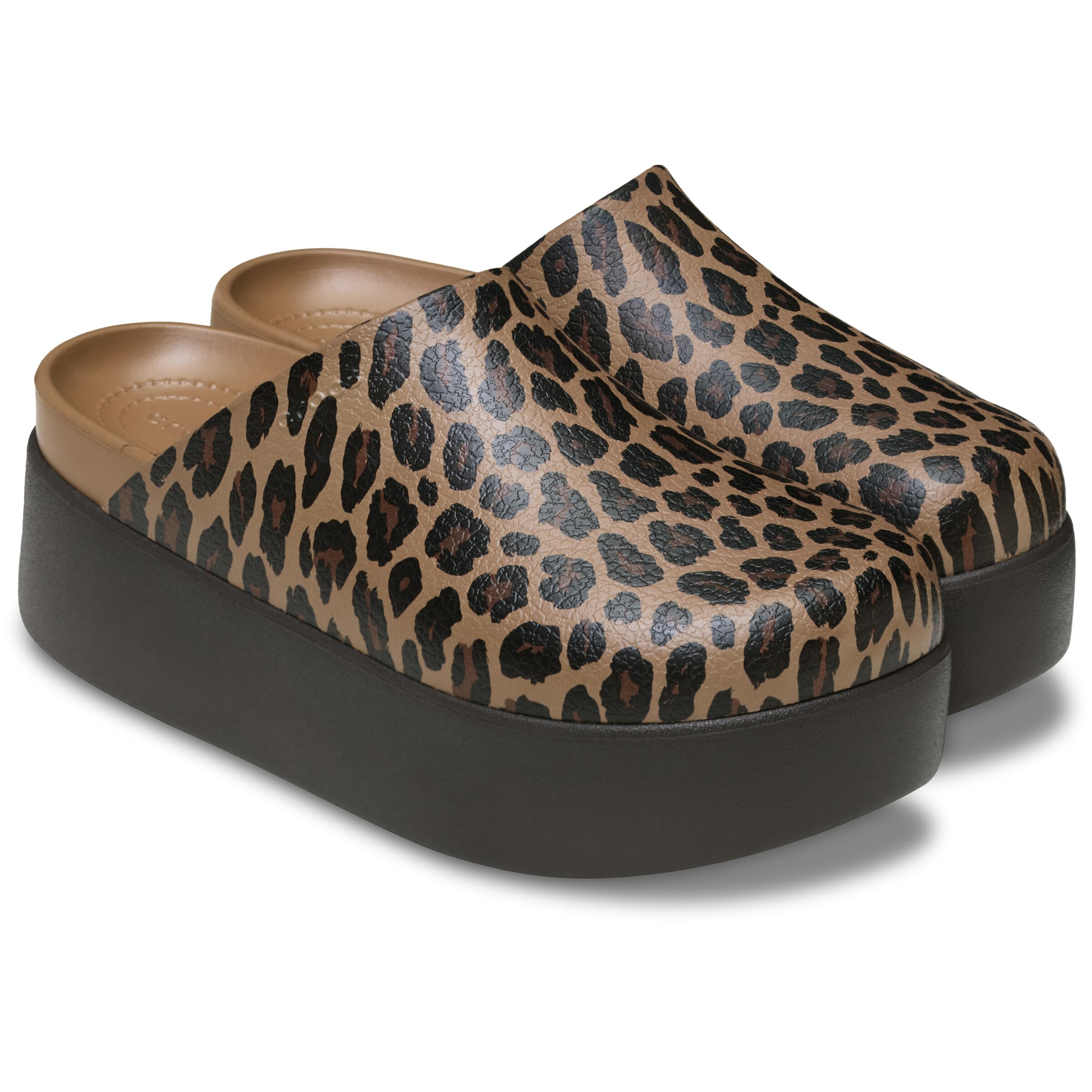 Crocs Damen Dylan Platform Animal ClogHolzschuh