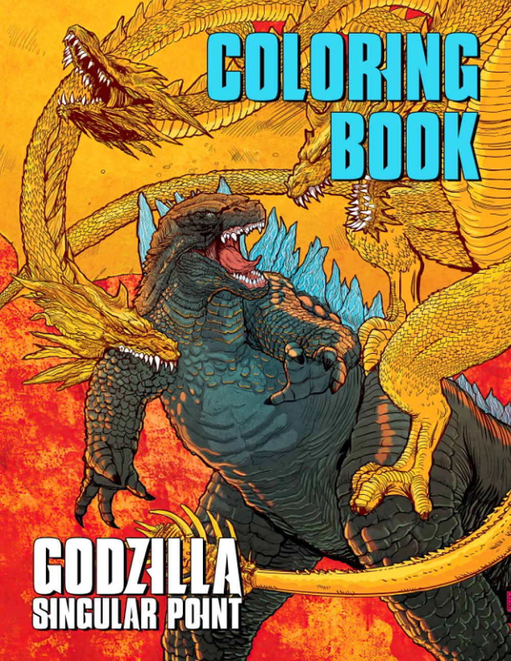 Buy Godzilla Singular Point Coloring Book: Plenty Of Amazing Coloring ...