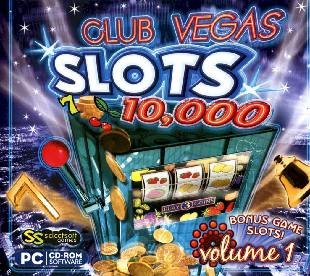 Amazon.com: Selectsoft Club Vegas - 10,000 Slots Volume 1 - Cards Game ...