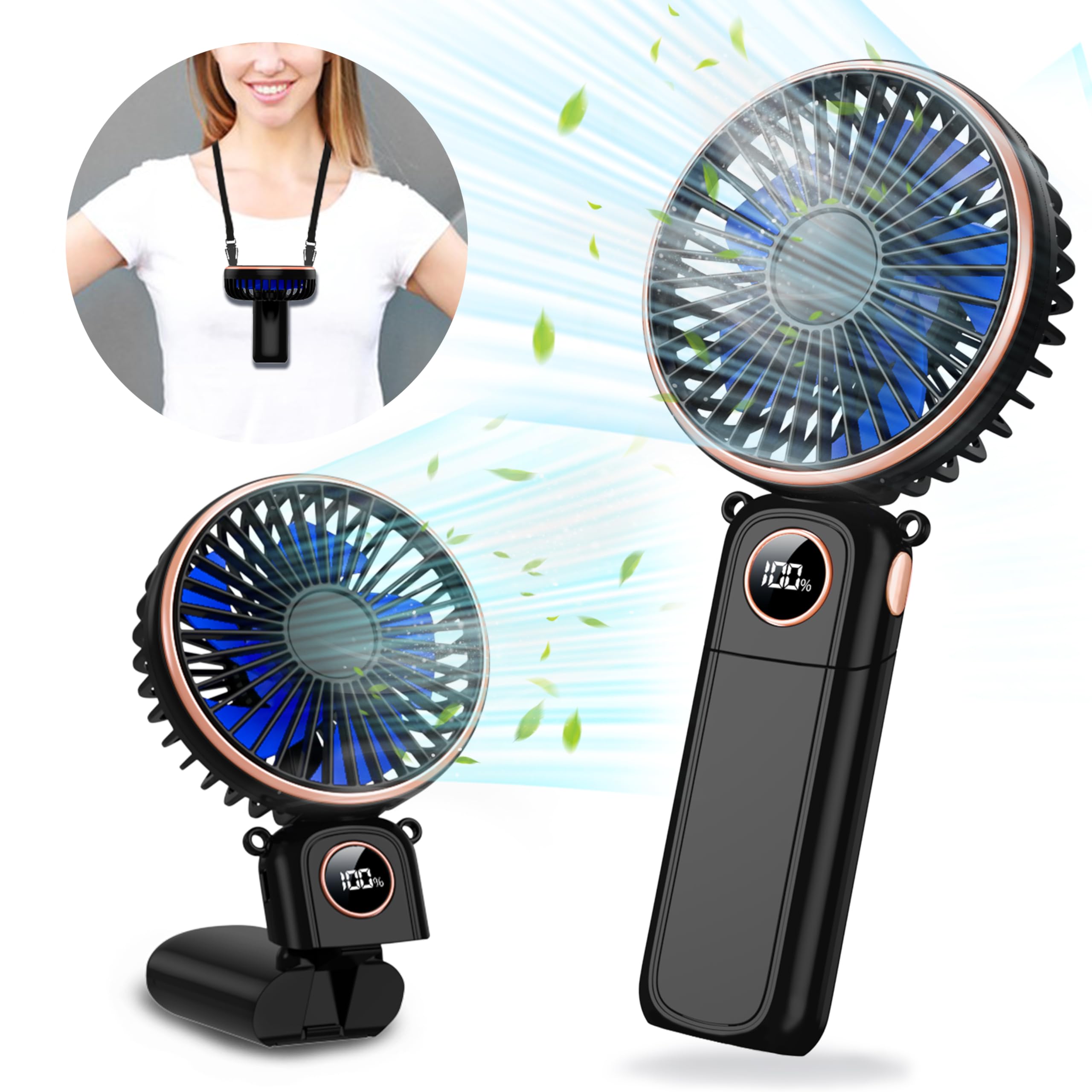 portable fan without electricity