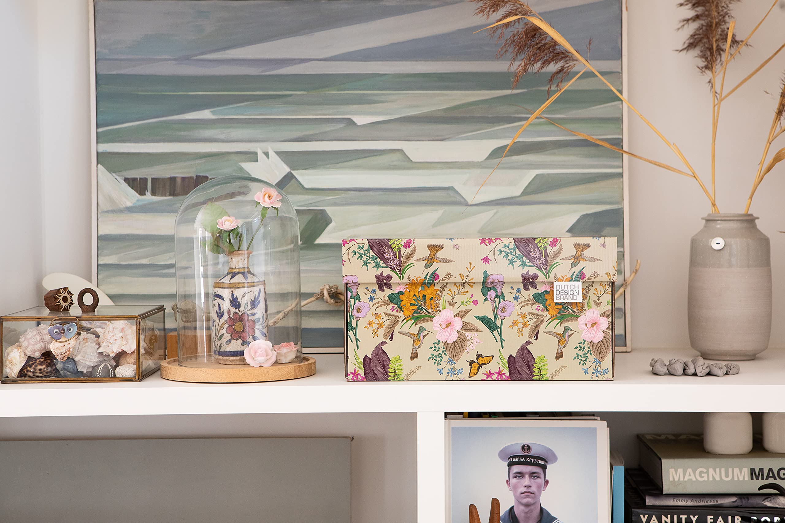 Scatola Con Coperchio Extra Large In Cartone Certificato FSC Ml 1300 Cm