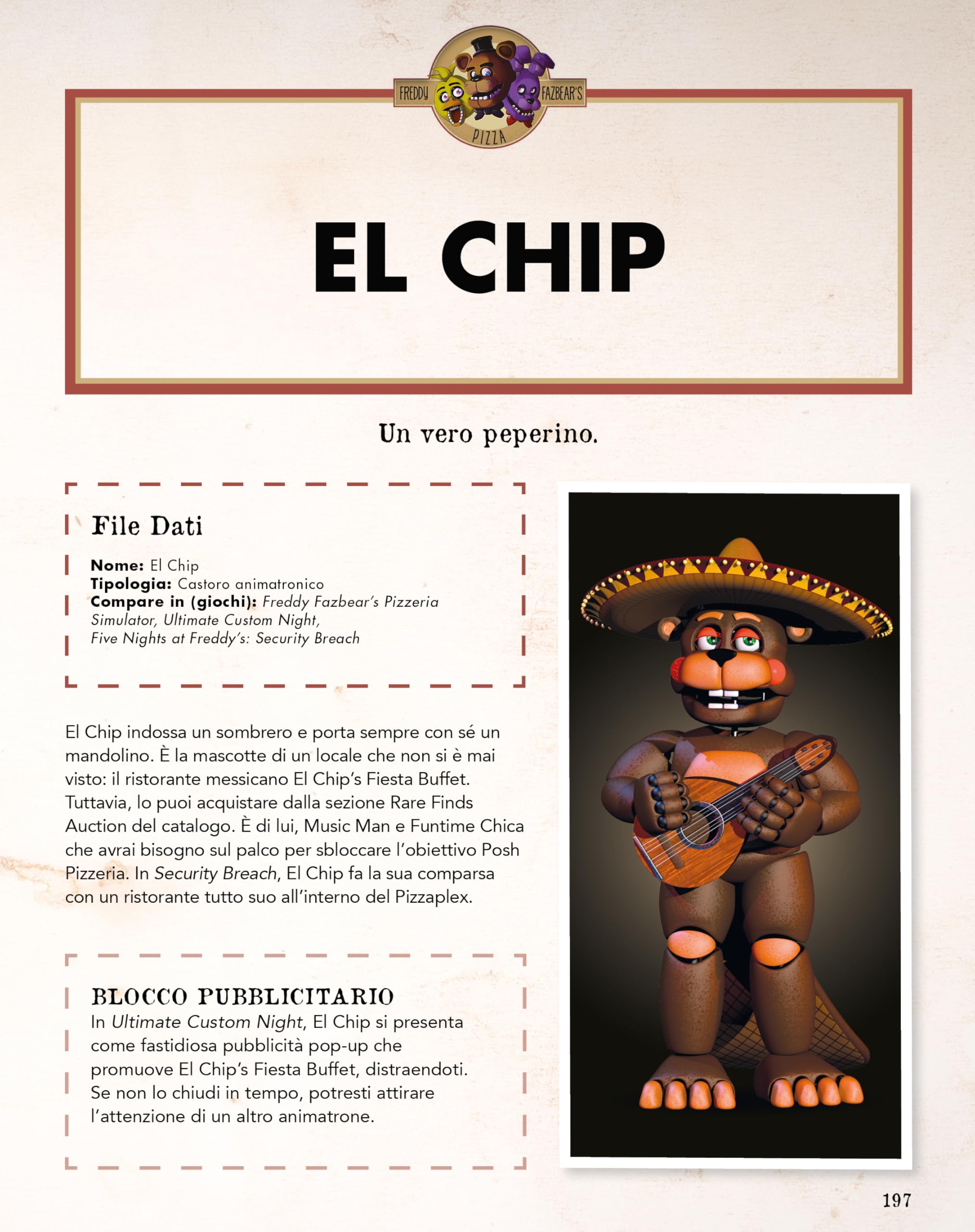 Five Nights at Freddy’s. Enciclopedia ufficiale dei personaggi