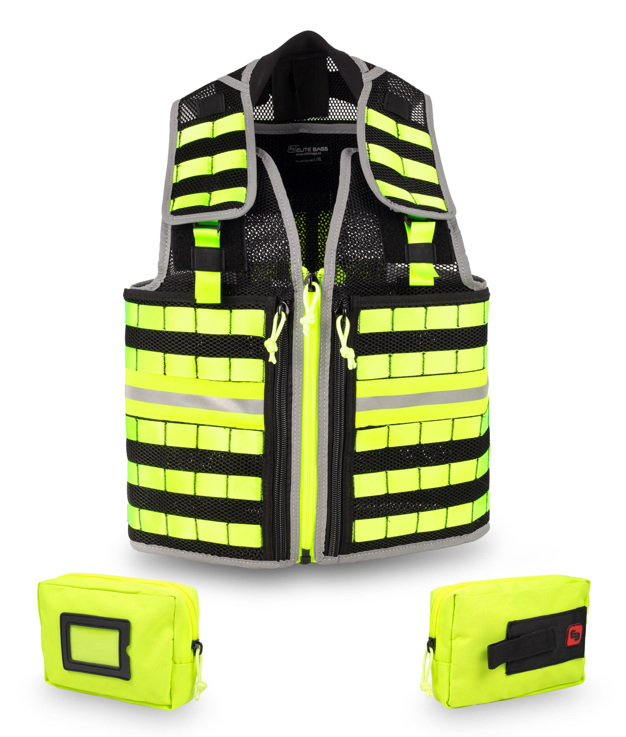 ELITE BAGS - E-VEST kamizelka ochronna | wielofunkcyjna | elastyczna