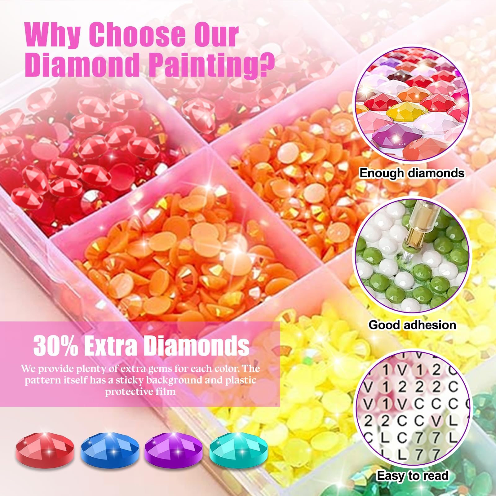 Christmas Diamond Art Kits - Beginner Diamond Painting -7