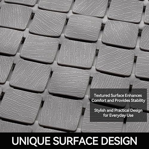 Miniatura 5 de Tapete antideslizante para bañera, tapete de ducha antideslizante, tapete de secado rápido, tapete antideslizante para bañera, piso, baño, cocina,