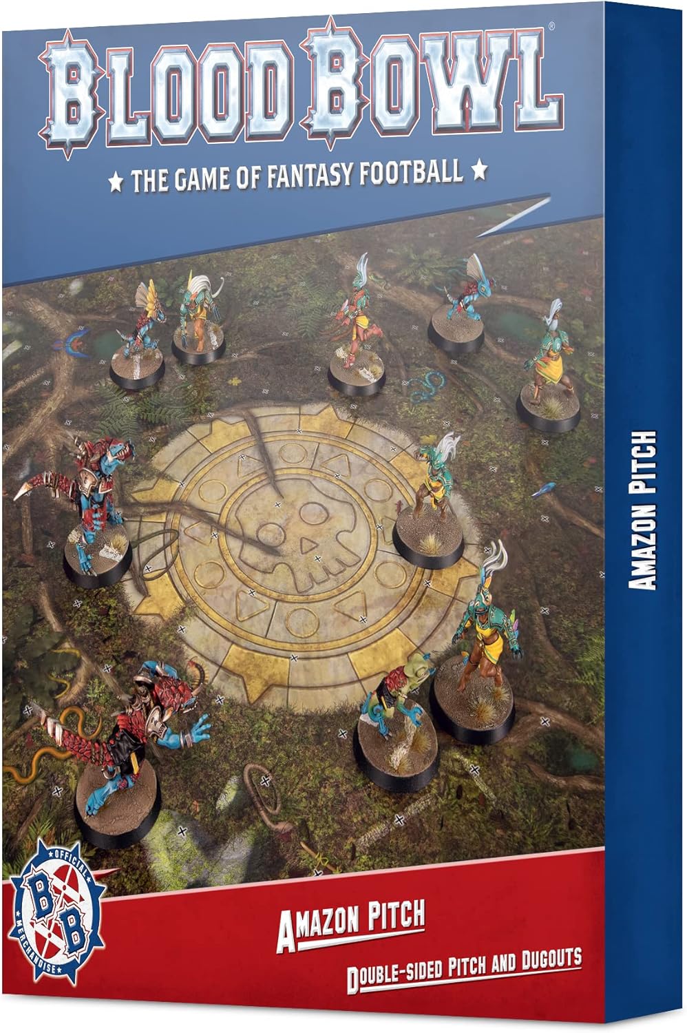 Games Blood Bowl Amazon Team Pitch & Dugouts