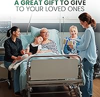 Vista 9 de Cinturón de transferencia de 300 libras para ancianos, cinturones de marcha para personas mayores, cinturón de elevación de pacientes de alta