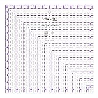 Vista 4 de Omnigrip Regla antideslizante cuadrada de 16,5 cm x 16,5 cm para bordado de Omnigrid