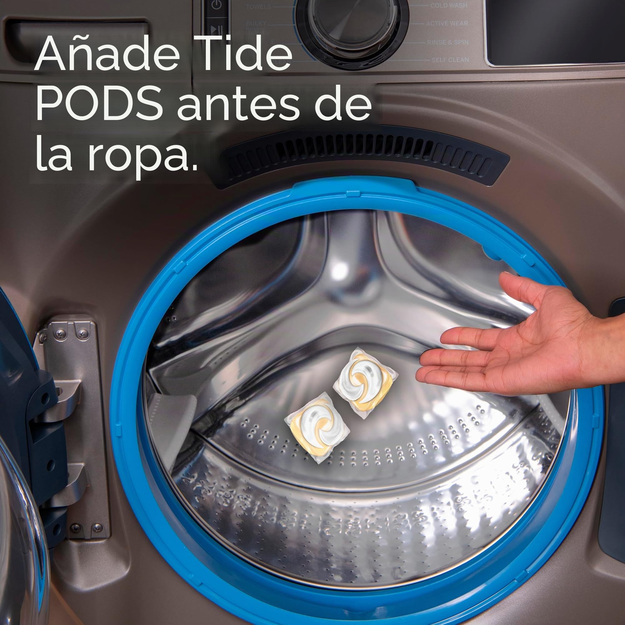 Tide Detergente para ropa, suave, 81 cápsulas, sin perfume e hipoalergénico, para pieles sensibles