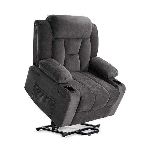 Dual Motor Power Lift Recliner for Elderly, Large Electric Lift