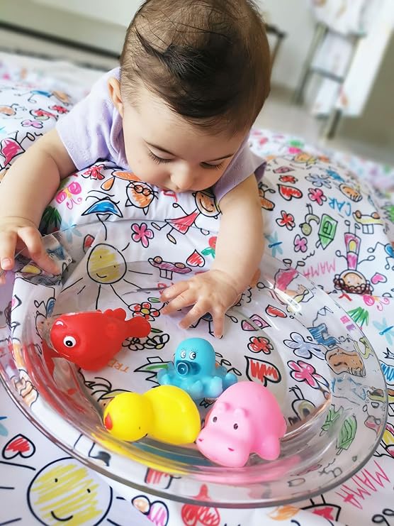 Yorni Su Geçirmez Yer/Masa Örtüsü, Aktivite, Yemek ve Oyun İçin, Doğa Dostu ve Çevreci, Ekoteks Sertifikalı,%100 Polyester, 150x150cm