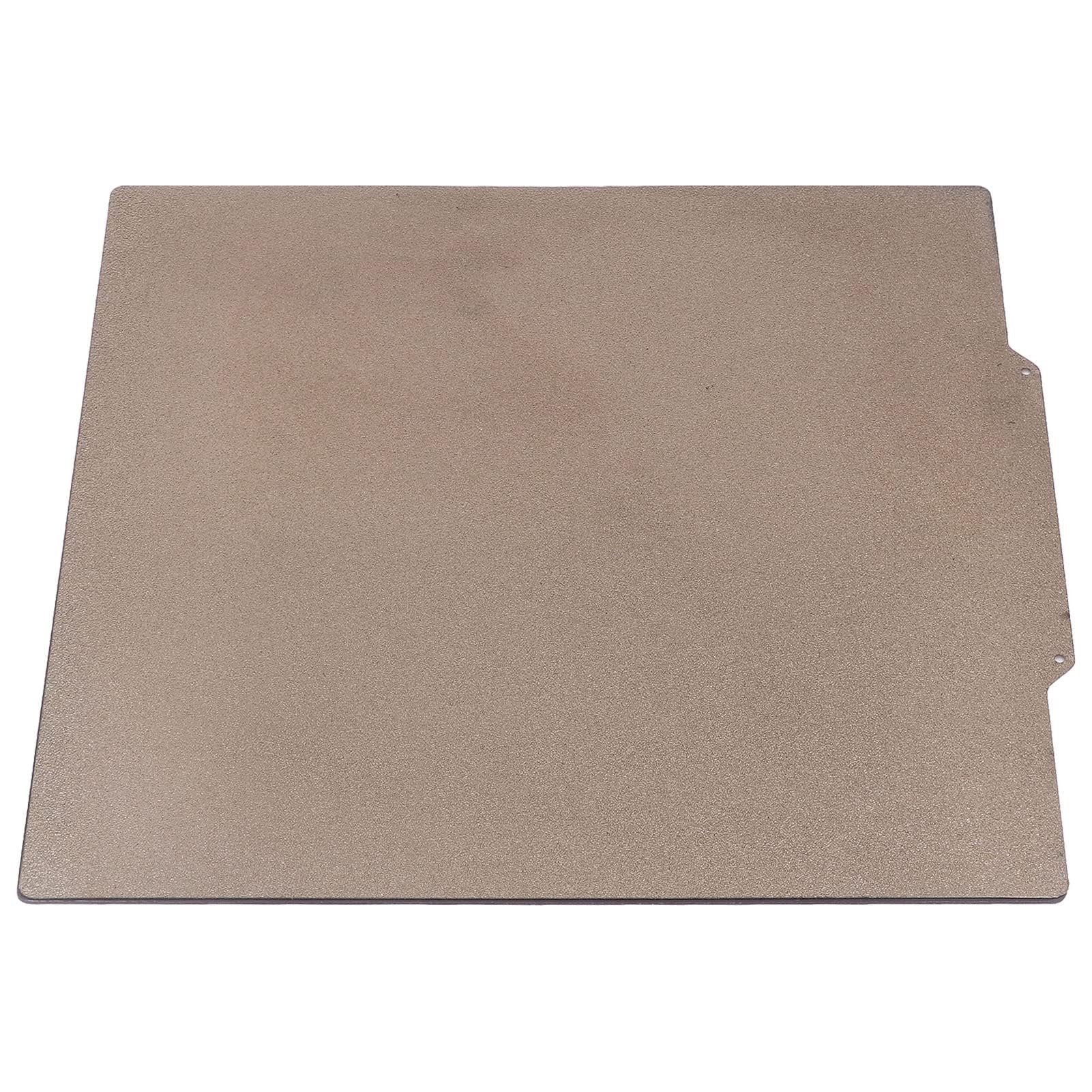 Placa de acero de resorte flexible 310x310 mm con PEI, plataforma de impresión para cama magnética compatible con CR-10, CR-10S e impresoras 3D, extracción fácil doble cara