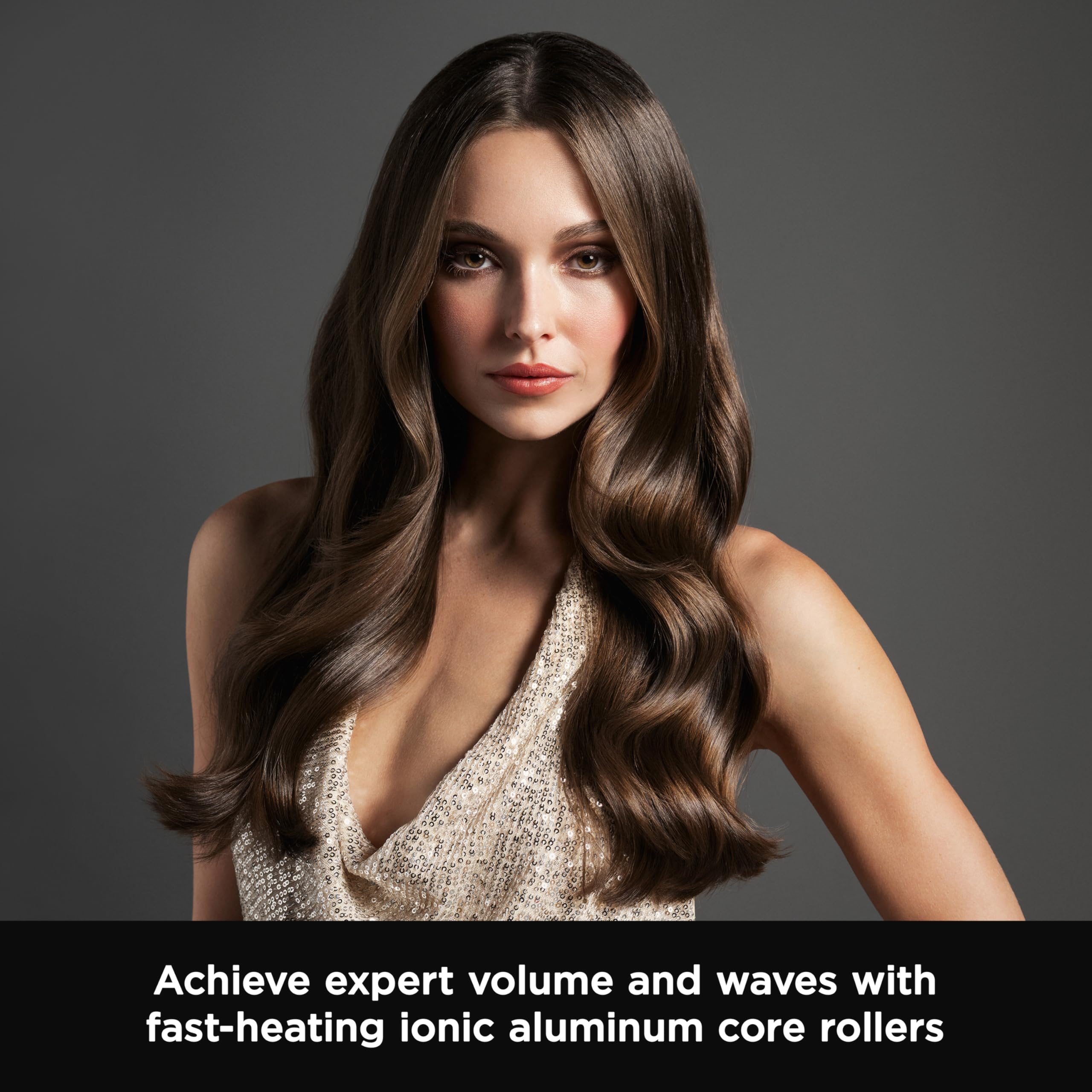 Fromm Thermalux - Rodillos de aluminio para el cabello, rodillos profesionales de autoagarre con núcleo de aluminio y tecnología iónica para volumen, ondas y flequillo de cortina, ideales para todo