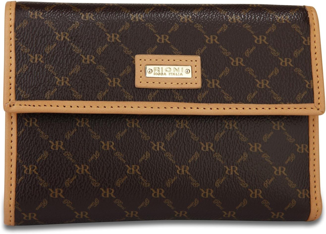 Rioni Signature (Brown) - Front Fold Wallet St-w009
