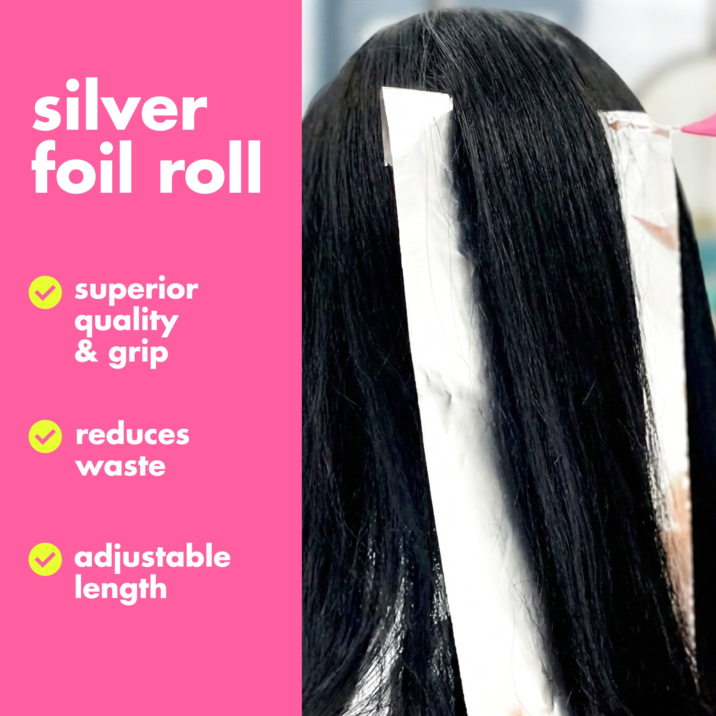 Colortrak Professional Silver Hair Highlighting Foil Roll