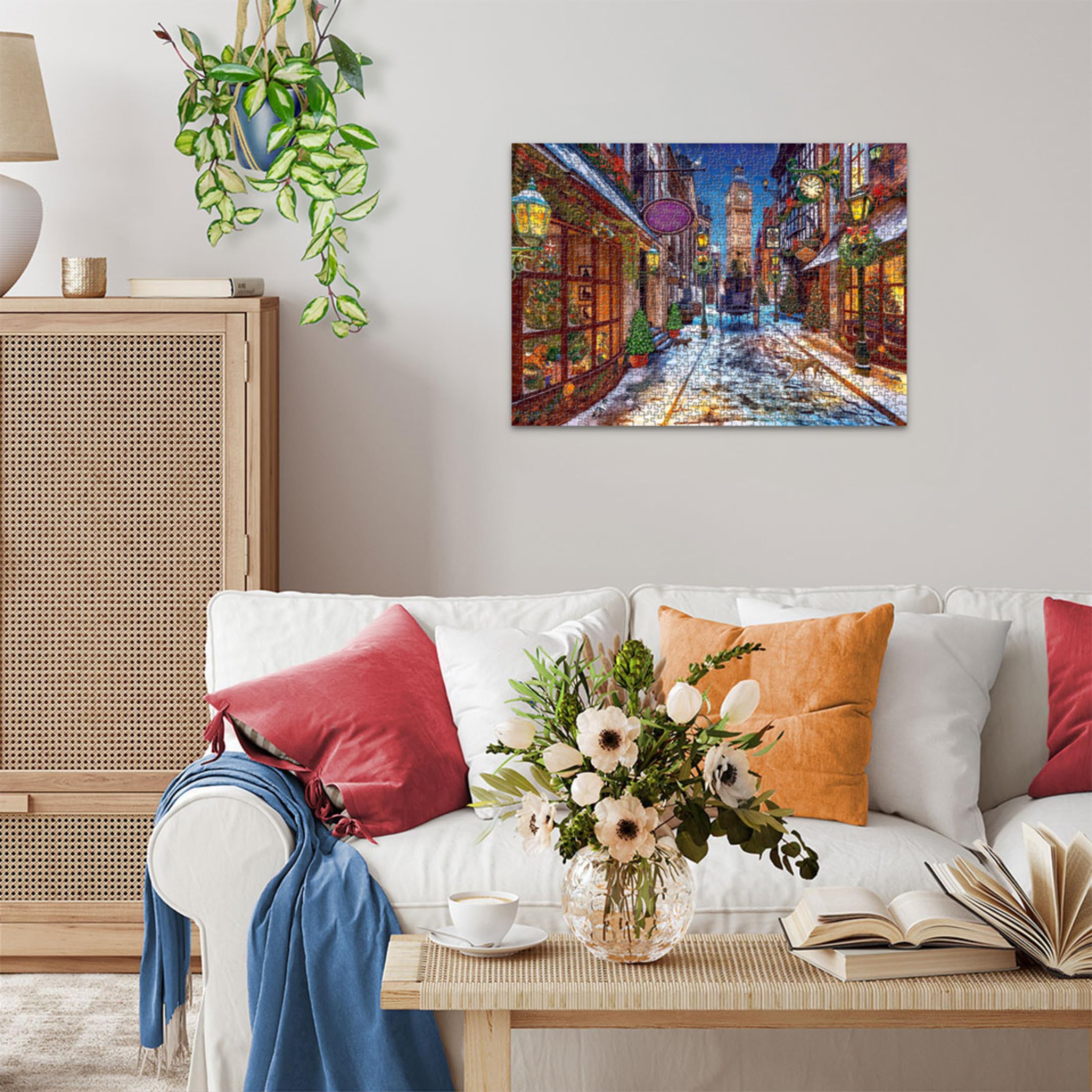 Ravensburger - Puzzle 1000 Pezzi Periodo Natalizio | Puzzle Adulti E Bambini Con Una Misura Di 70x50 Cm | Regalo Per Adulti E Bambini Da 14 Anni E Più | Puzzles Ravensburger