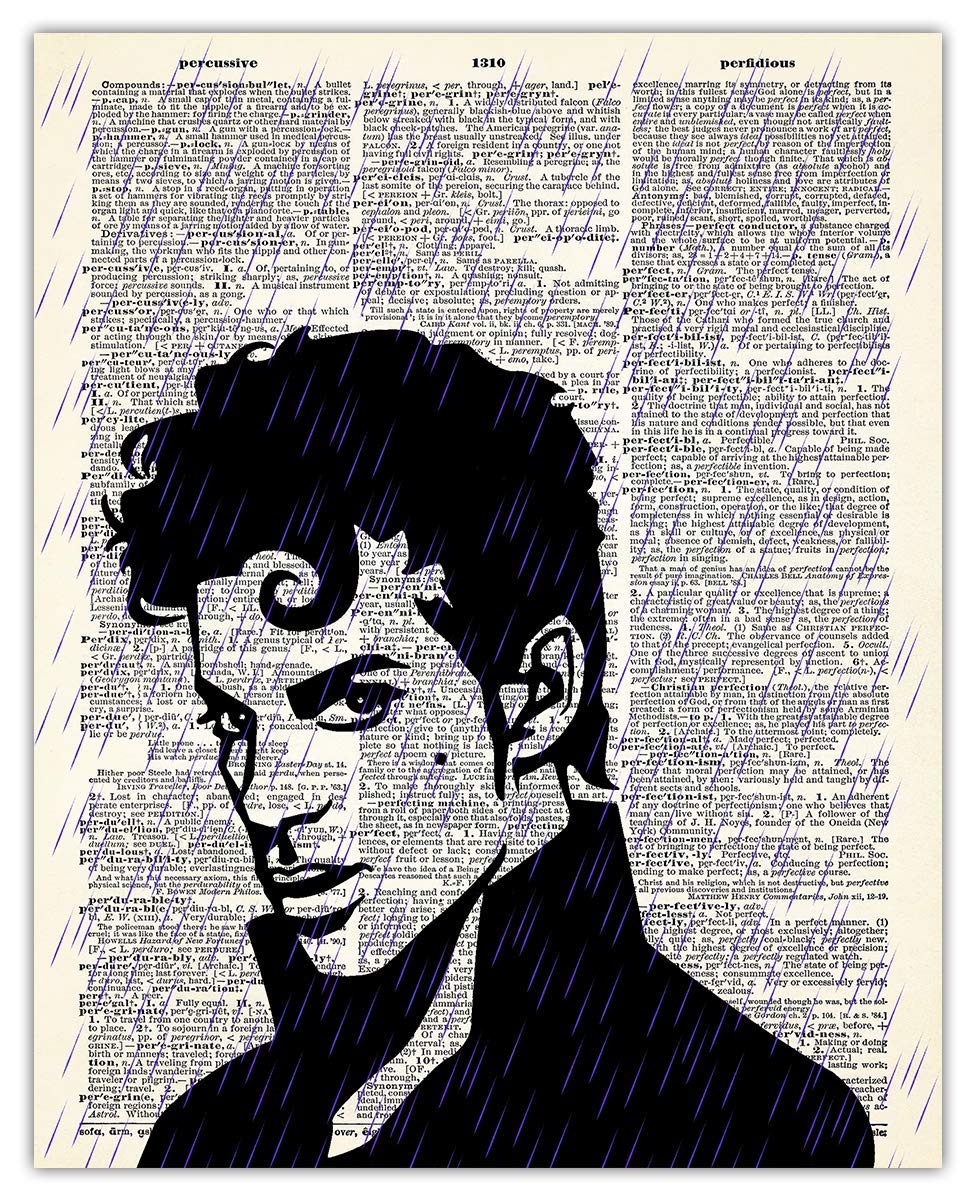 Purple Rain Prince: 8x10 Unframed Iconic Song & Music Wall Art Poster For Music Room, Home, Office, Studio & Man Cave Room Decor - Creative Housewarming Idea for Music Lovers