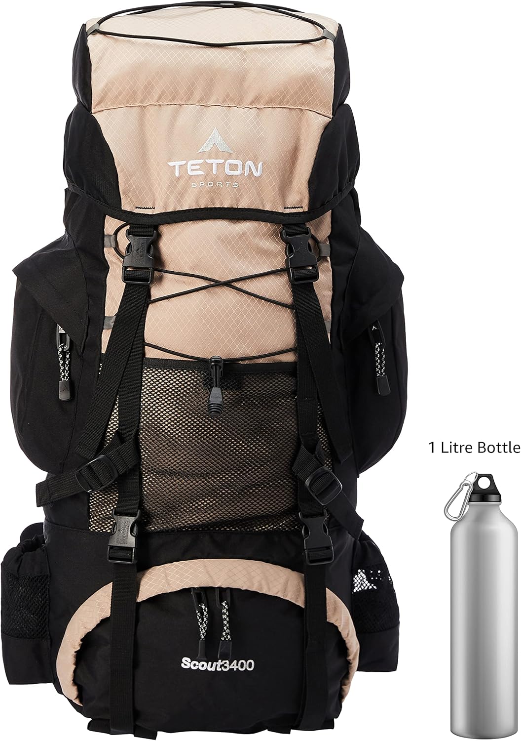 TETON Sports Outdoor's Internal Frame, Tan, 55L : Sports & Outdoors