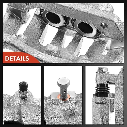 Miniatura 7 de A-Premium Conjunto de pinza de freno de disco con soporte compatible con modelos Ford seleccionados  para F-250 Super DutyF-350 Super Duty 2008 2009