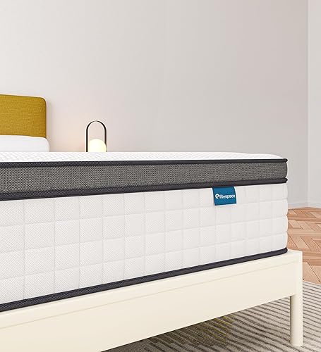 Miniatura 11 de Colchón de tamaño matrimonial, colchón matrimonial de 10 pulgadas en una caja, colchones híbridos de espuma viscoelástica tamaño matrimonial,