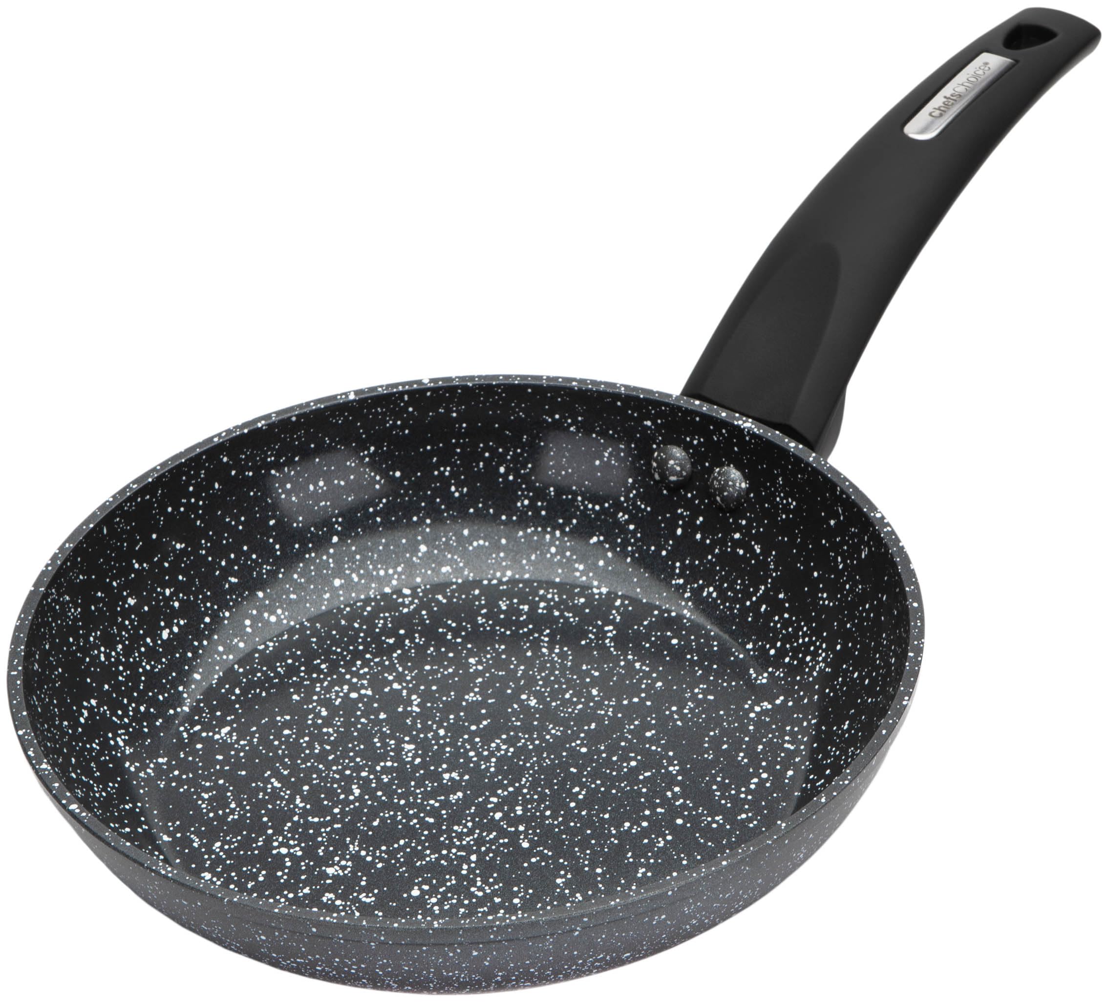 Pendeford Non Stick Frying Pan 28cm – Forged Aluminium Induction Frying Pan with Speckled Marble Finish, PFAS & PFOA Free Coating, Dishwasher Safe, Soft Touch Handle