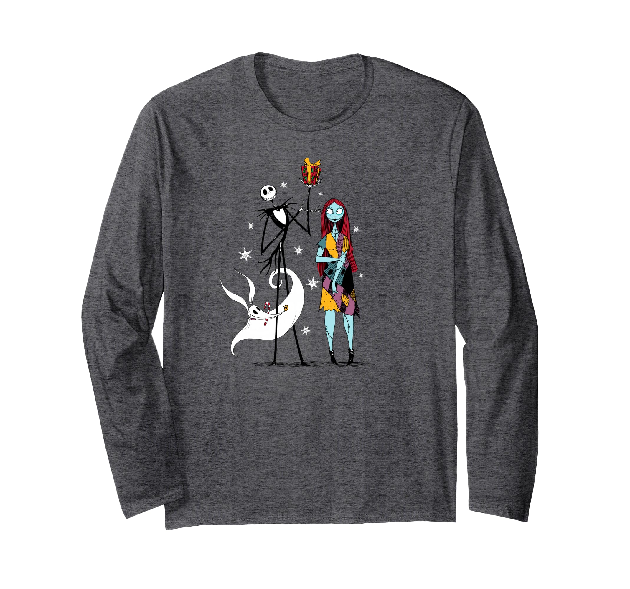 T-shirt Jack et Sally manches longues pour célébrer la plus belle romance de Tim Burton - 2