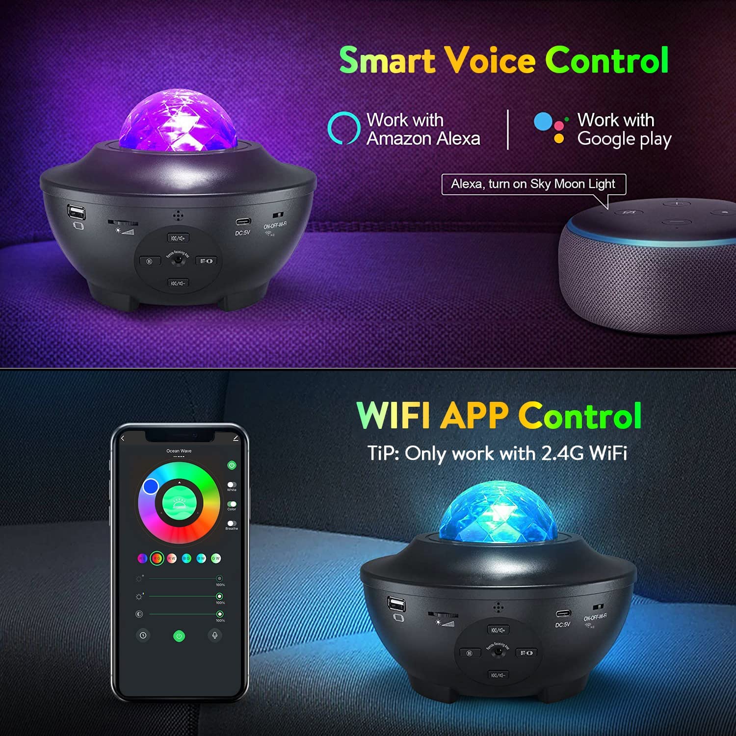 Amazon.co.jp: KJOET スタープロジェクター ナイトライト