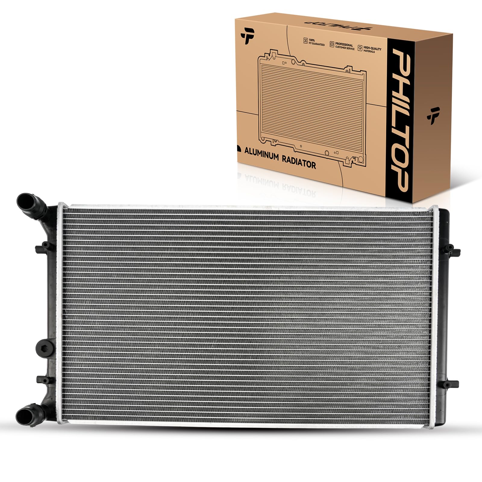 PHILTOP Aluminum Replacement Core Radiator