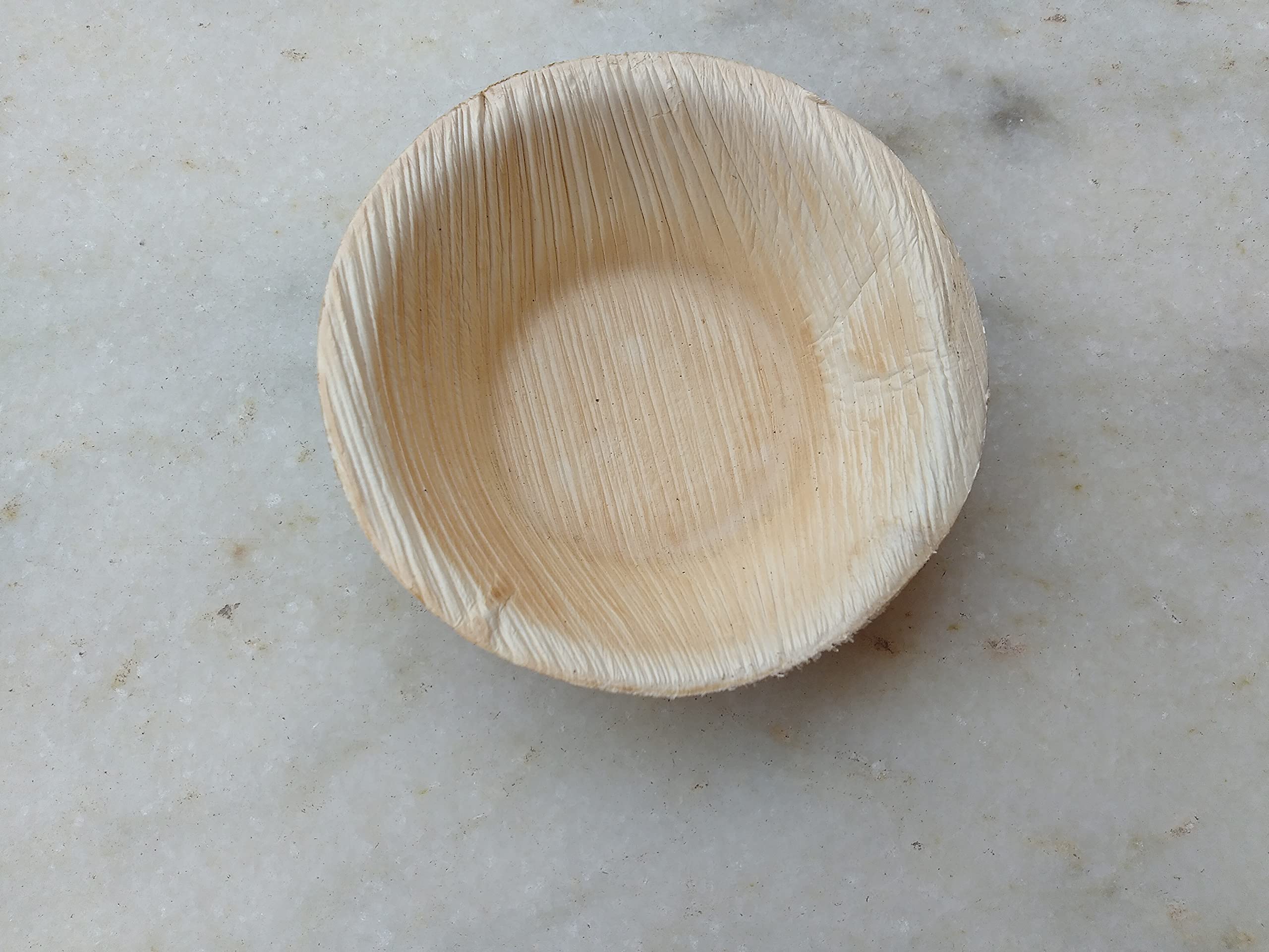 Buy ECOYASH 4 INCH Disposable Round Areca Palm Leaf s, DONA and KATORI