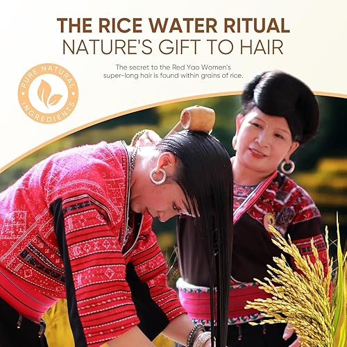 Miniatura 5 de Svvimer Rice Water Champú para el crecimiento del cabello, champú espesante de biotina para pérdida y adelgazamiento del cabello, sin sulfato para