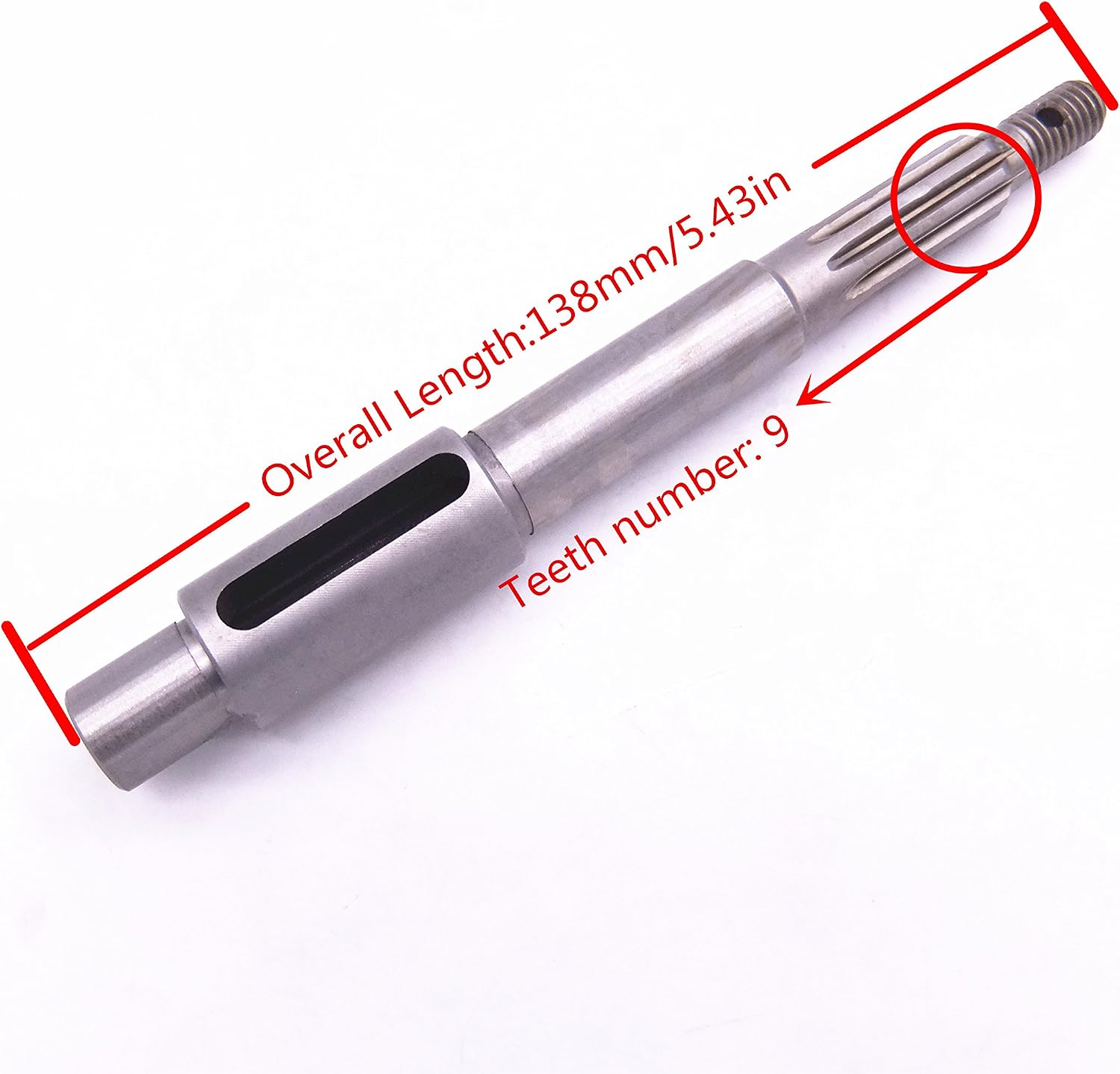 SouthMarine Outboard Engine 68D-G5611-10 6EE-G5611-00 Propeller Shaft for Yamaha 4-Stroke F4 F5 F6 Boat Motor Prop