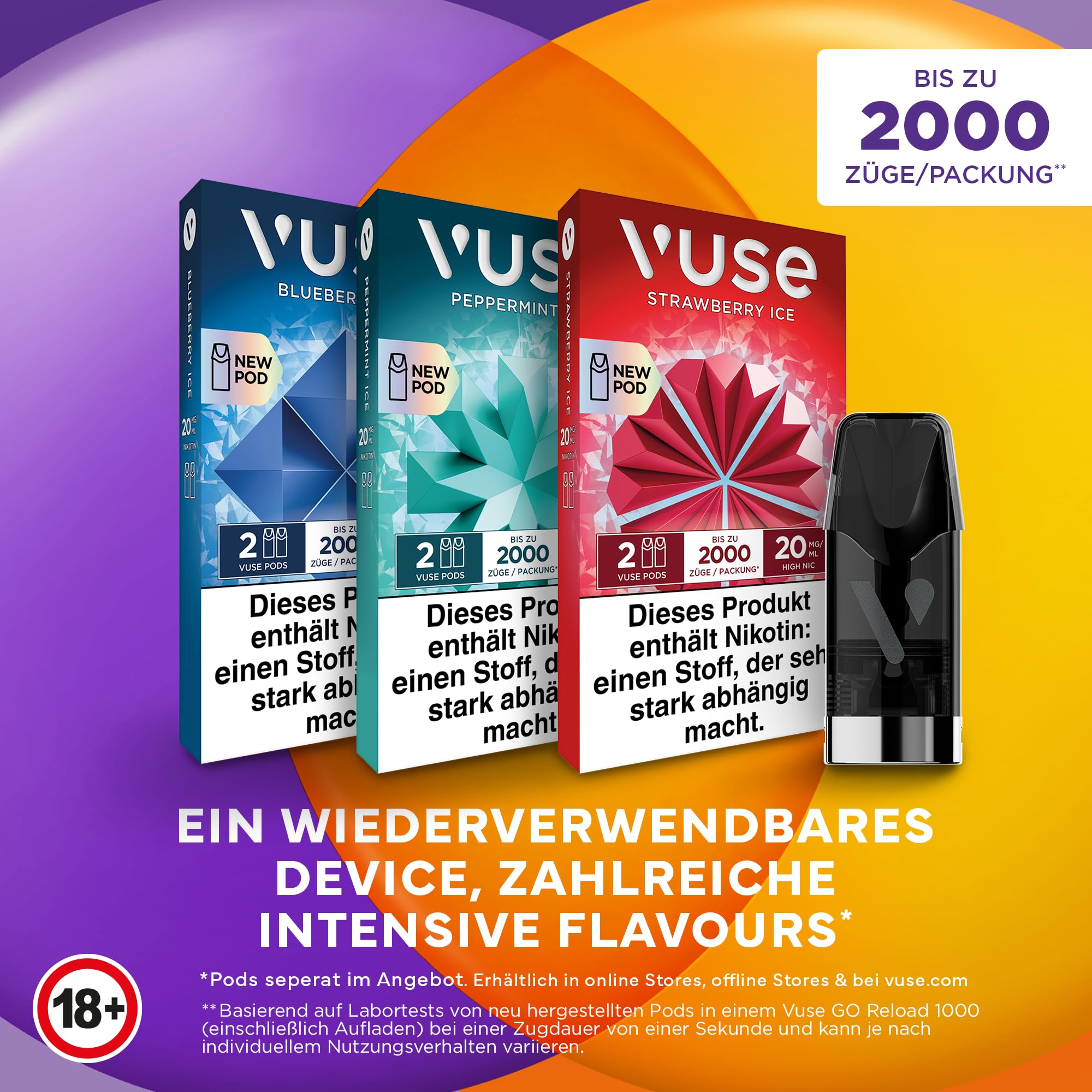 elfbar elfa kaufen VUSE GO 1000 - ALLE Sorten zum besten Preis! main image 0