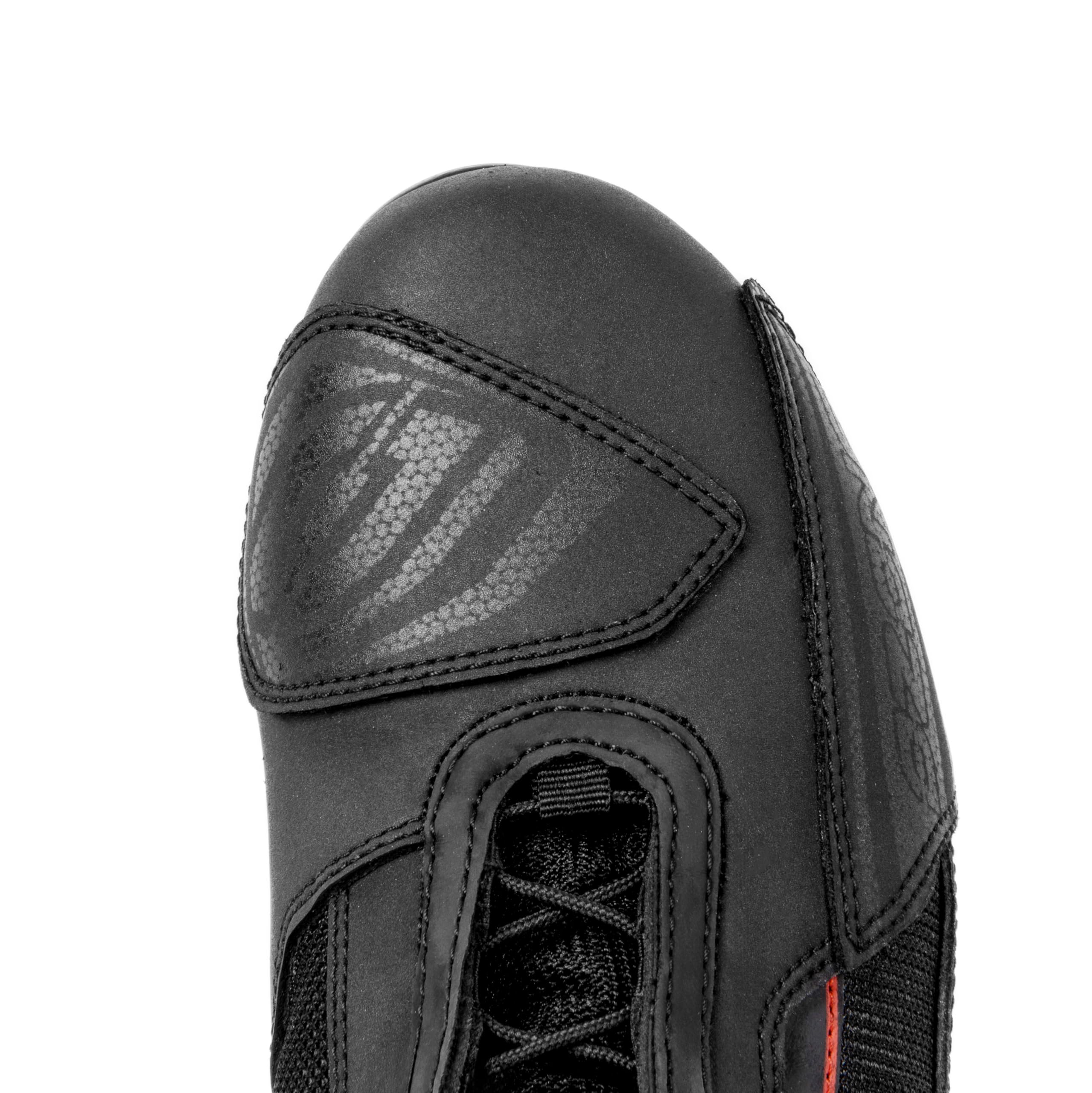OZONE MOTO City Motorradstiefel Herren und Damen | PU Leder | Verstärkte Knöchel und Fersen | Langer Reißverschluss | Reflektierende Elemente | Größen bis 48